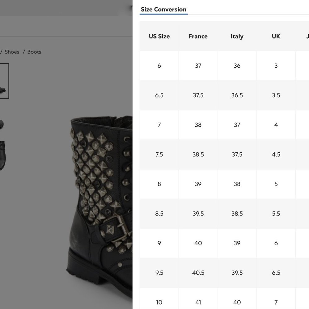 NWOB Ash Ryanna Embellished Leather Combat Boots - Picture 11 of 15